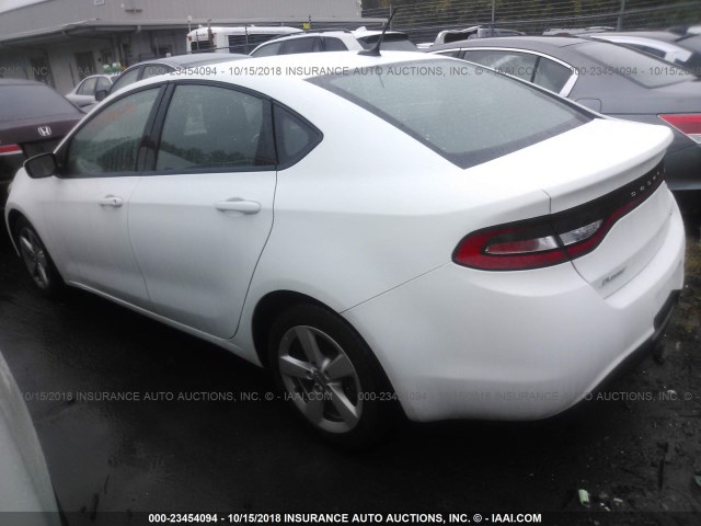 1C3CDFBB7GD717523 - 2016 DODGE DART SXT WHITE photo 3