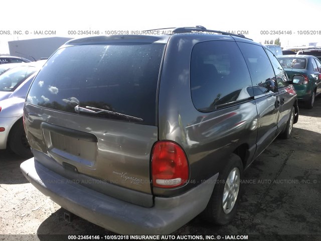 1P4GP44G9WB683074 - 1998 PLYMOUTH GRAND VOYAGER SE/EXPRESSO GRAY photo 4