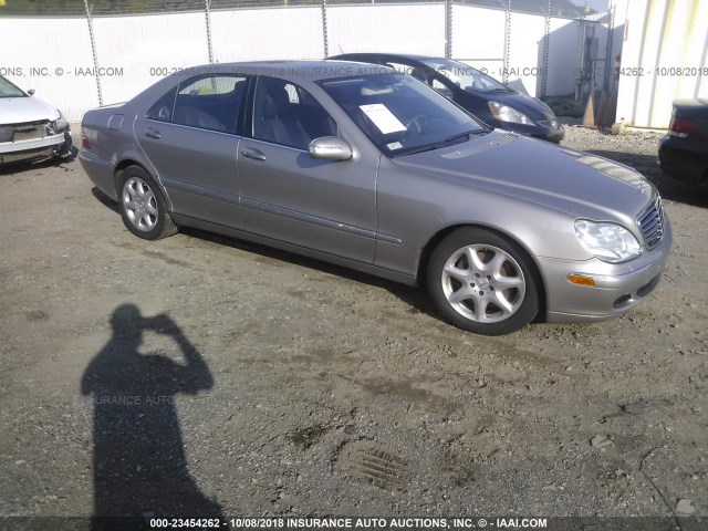 WDBNG83J24A430678 - 2004 MERCEDES-BENZ S 430 4MATIC GRAY photo 1