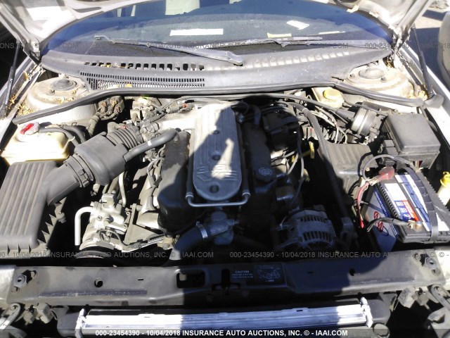 1B3HD46TXSF587762 - 1995 DODGE INTREPID SILVER photo 10