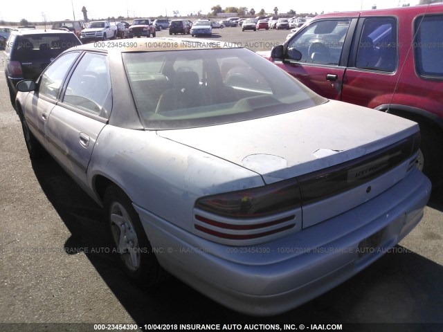 1B3HD46TXSF587762 - 1995 DODGE INTREPID SILVER photo 3