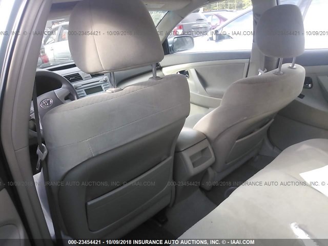 4T4BE46K79R063629 - 2009 TOYOTA CAMRY SE/LE/XLE GREEN photo 8