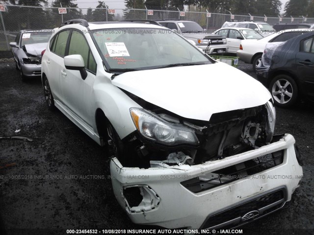 JF1GPAS62D2890633 - 2013 SUBARU IMPREZA SPORT LIMITED WHITE photo 1