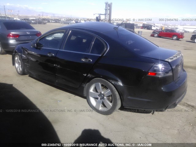 6G2EC57Y49L161556 - 2009 PONTIAC G8 GT BLACK photo 3