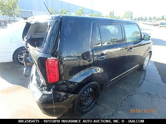 JTLKE50E781016693 - 2008 TOYOTA SCION XB 黑色 照片 4