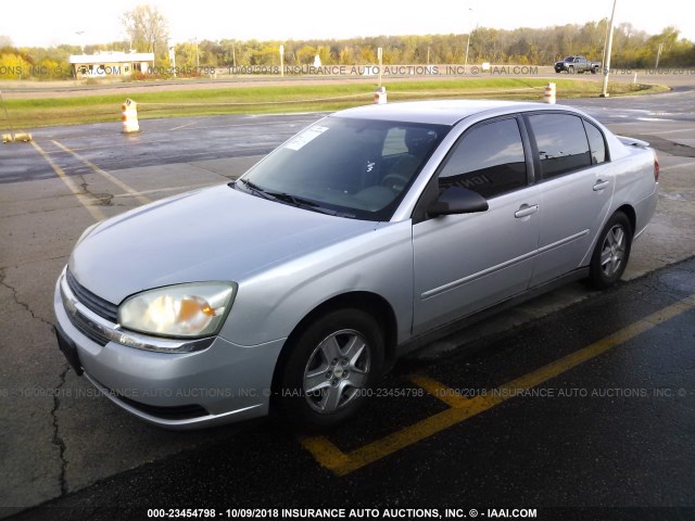 1G1ZT54885F156411 - 2005 CHEVROLET MALIBU LS 银色 照片 2
