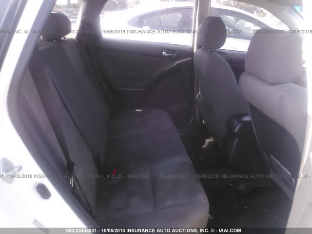 2T1KR32E34C211231 - 2004 TOYOTA COROLLA MATRIX XR WHITE photo 8