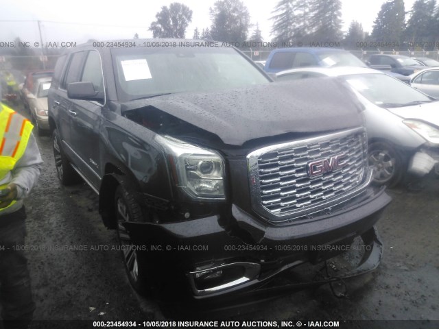 1GKS2CKJ6JR290997 - 2018 GMC YUKON DENALI BLACK photo 1