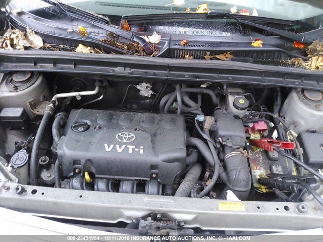 JTLKT324440151239 - 2004 TOYOTA SCION XB Сұр фото 10