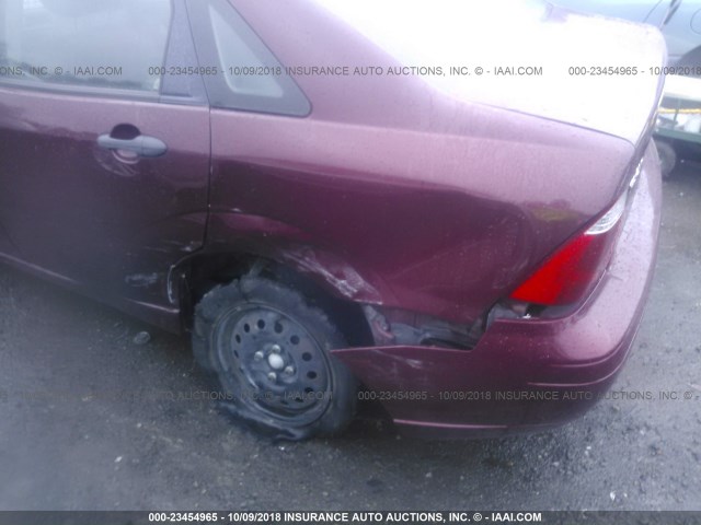 1FAFP34N57W157498 - 2007 FORD FOCUS ZX4/S/SE/SES 勃艮第红 照片 6