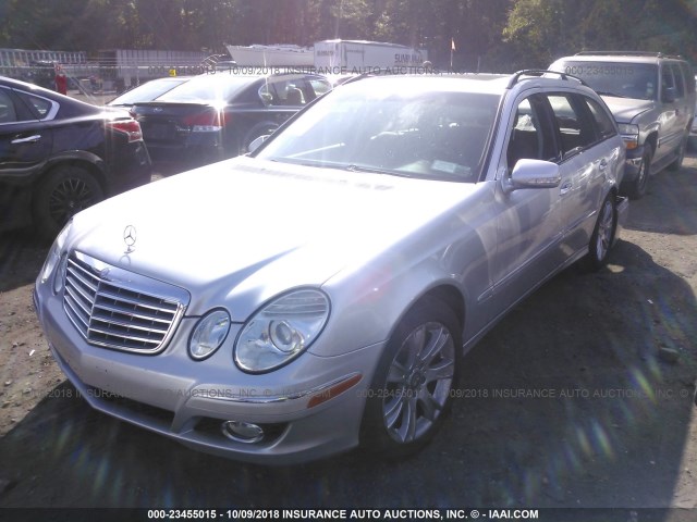 WDBUH87X79B380871 - 2009 MERCEDES-BENZ E 350 4MATIC SILVER photo 2