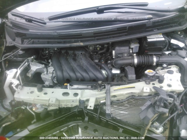 3N1CE2CP6GL405945 - 2016 NISSAN VERSA NOTE S/S PLUS/SV/SL/SR BLACK photo 10