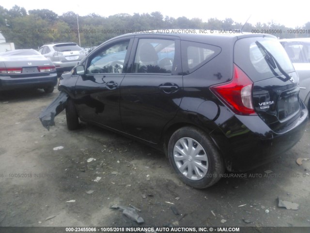 3N1CE2CP6GL405945 - 2016 NISSAN VERSA NOTE S/S PLUS/SV/SL/SR BLACK photo 3