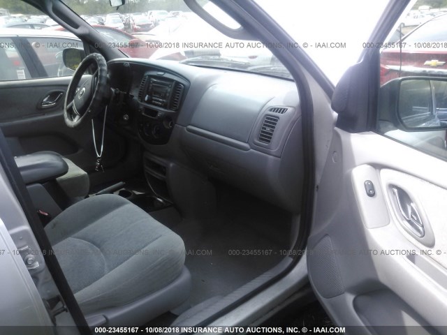 4F2YU09161KM17552 - 2001 MAZDA TRIBUTE LX/ES SILVER photo 5