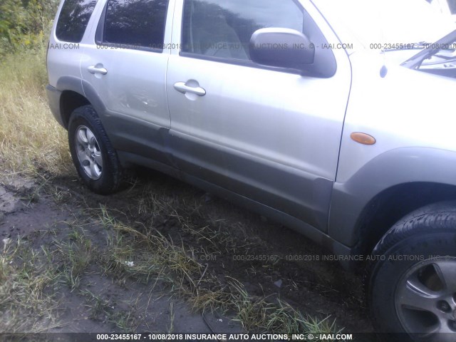 4F2YU09161KM17552 - 2001 MAZDA TRIBUTE LX/ES SILVER photo 6