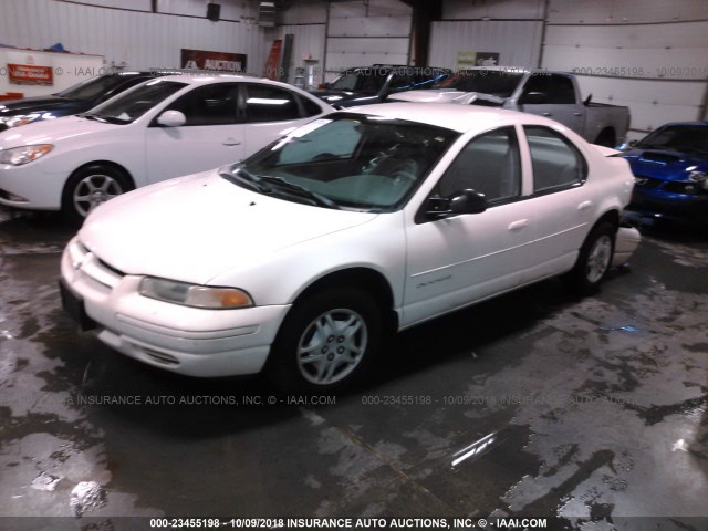 1B3EJ46X6XN677843 - 1999 DODGE STRATUS WHITE photo 2