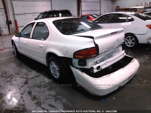 1B3EJ46X6XN677843 - 1999 DODGE STRATUS WHITE photo 3