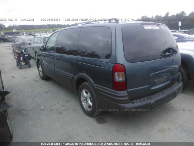 1GMDV33E25D144902 - 2005 PONTIAC MONTANA LUXURY GRAY photo 3