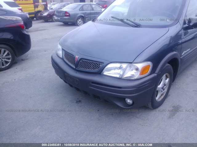 1GMDV33E25D144902 - 2005 PONTIAC MONTANA LUXURY GRAY photo 6