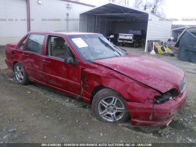 YV1LS5572W1498841 - 1998 VOLVO S70 RED photo 1