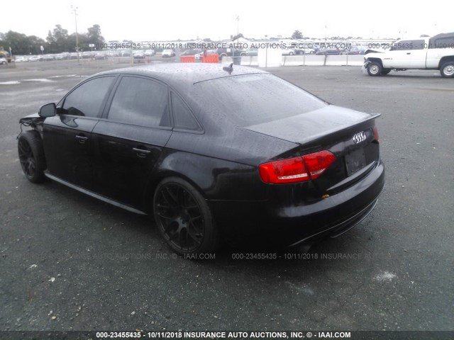 WAUMFAFL4CA030721 - 2012 AUDI A4 PRESTIGE BLACK photo 3