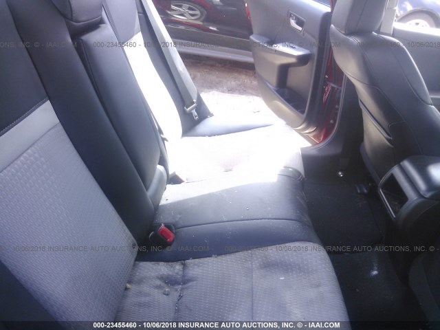 4T1BF1FK3EU841232 - 2014 TOYOTA CAMRY L/SE/LE/XLE წითელი ფოტო 8