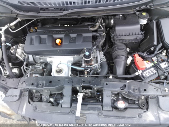 2HGFB2F9XCH500142 - 2012 HONDA CIVIC EXL 黑色 照片 10