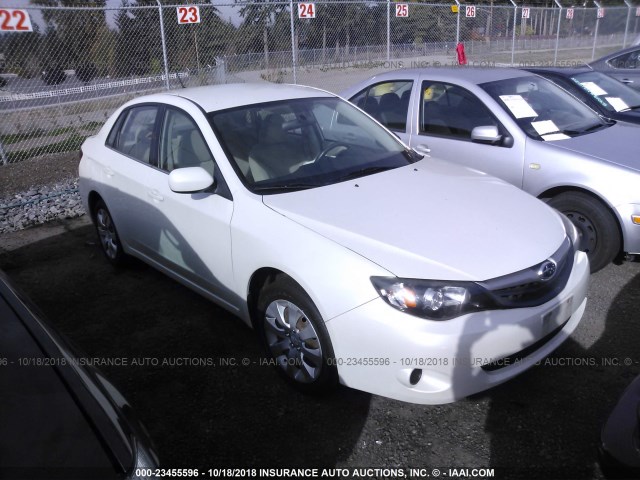 JF1GE6A60AH504658 - 2010 SUBARU IMPREZA 2.5I WHITE photo 1