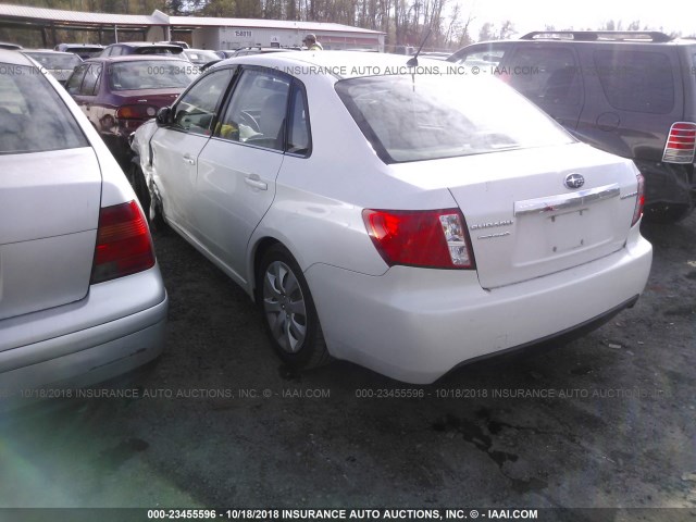 JF1GE6A60AH504658 - 2010 SUBARU IMPREZA 2.5I WHITE photo 3