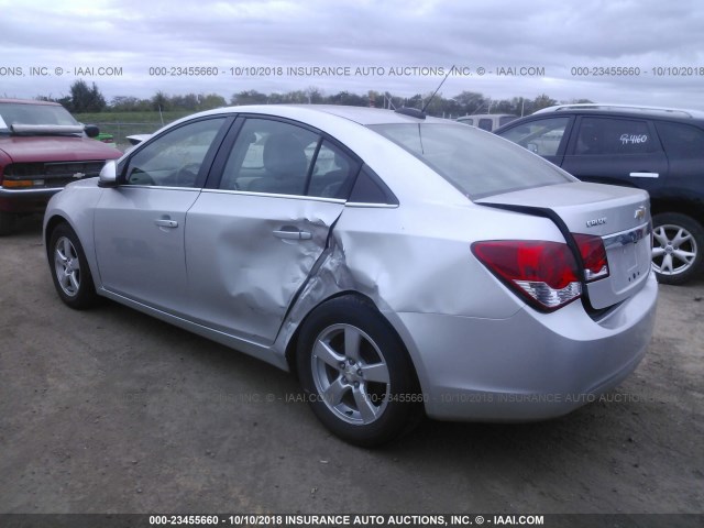 1G1PE5SB6G7125171 - 2016 CHEVROLET CRUZE LIMITED LT SILVER photo 3