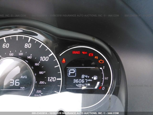 3N1CE2CP8GL394978 - 2016 NISSAN VERSA NOTE S/S PLUS/SV/SL/SR RED photo 7