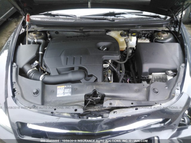 1G1ZB5E09CF312156 - 2012 CHEVROLET MALIBU LS 黑色 照片 10