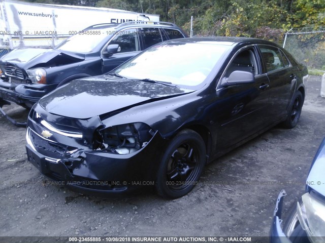 1G1ZB5E09CF312156 - 2012 CHEVROLET MALIBU LS 黑色 照片 2