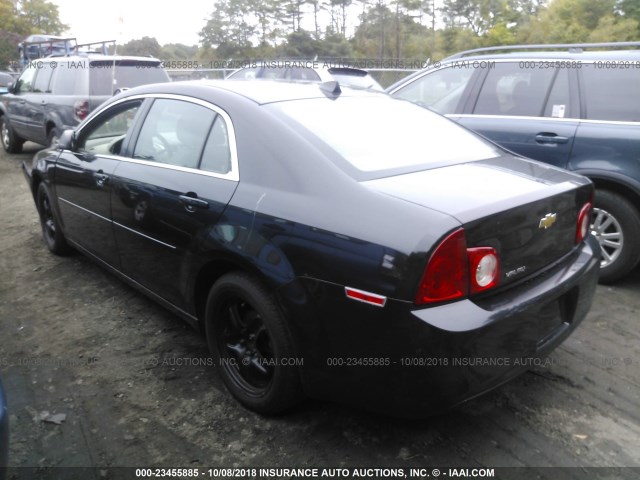 1G1ZB5E09CF312156 - 2012 CHEVROLET MALIBU LS 黑色 照片 3