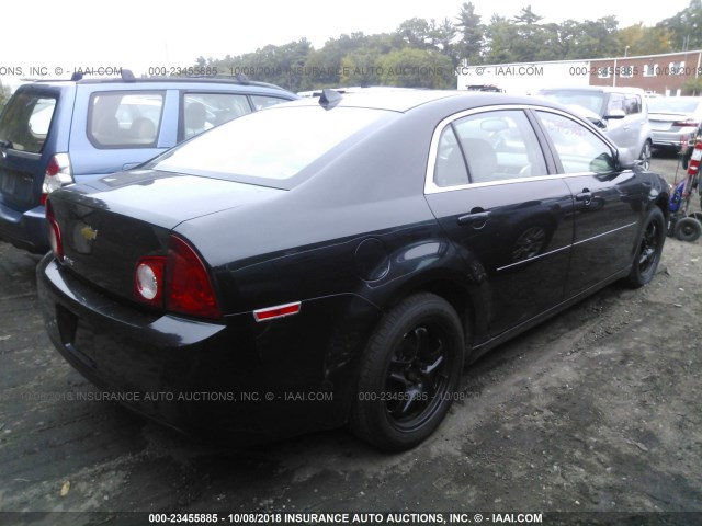 1G1ZB5E09CF312156 - 2012 CHEVROLET MALIBU LS 黑色 照片 4
