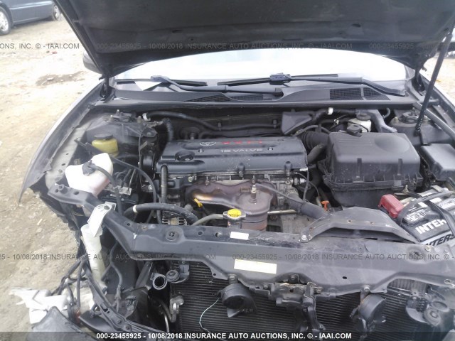 4T1BE32K15U065493 - 2005 TOYOTA CAMRY LE/XLE/SE Қара фото 10