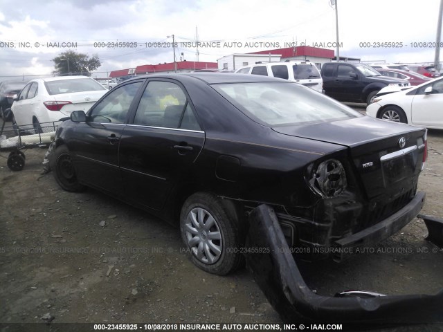 4T1BE32K15U065493 - 2005 TOYOTA CAMRY LE/XLE/SE Қара фото 3