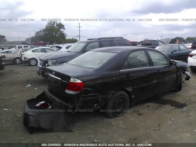 4T1BE32K15U065493 - 2005 TOYOTA CAMRY LE/XLE/SE Қара фото 4