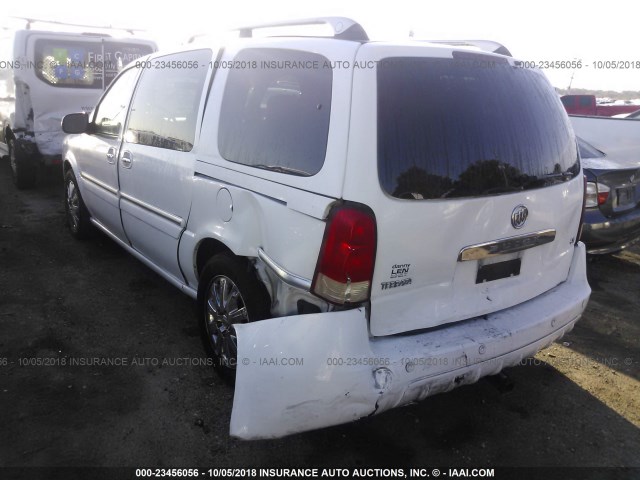 5GADV33L25D244356 - 2005 BUICK TERRAZA CXL WHITE photo 3