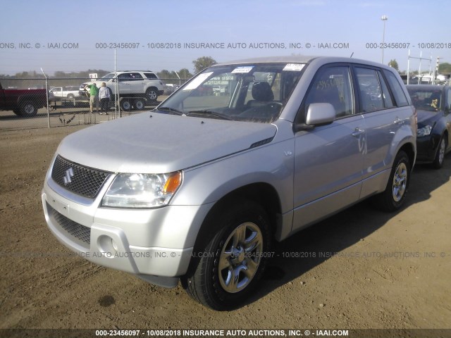 JS3TD941484100262 - 2008 SUZUKI GRAND VITARA  SILVER photo 2