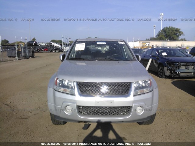 JS3TD941484100262 - 2008 SUZUKI GRAND VITARA  SILVER photo 6