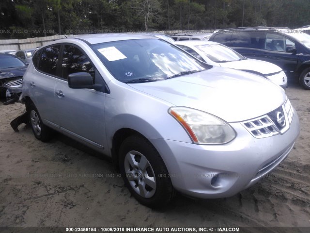 JN8AS5MT2BW562583 - 2011 NISSAN ROGUE S/SV/KROM SILVER photo 1