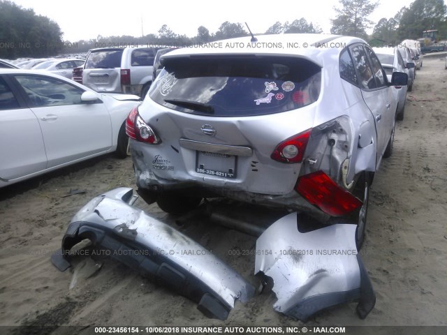 JN8AS5MT2BW562583 - 2011 NISSAN ROGUE S/SV/KROM SILVER photo 6