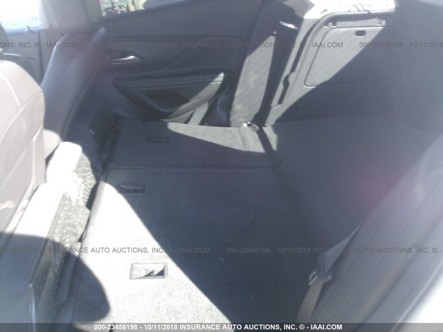 KL4CJASB2HB062332 - 2017 BUICK ENCORE PREFERRED WHITE photo 8