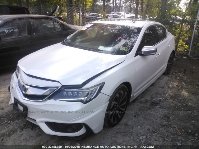 19UDE2F81GA008531 - 2016 ACURA ILX PREMIUM STYLE/TECH STYLE WHITE photo 2