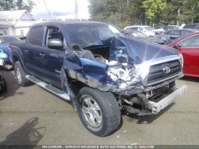 5TELU42N87Z457294 - 2007 TOYOTA TACOMA DOUBLE CAB Navy photo 6