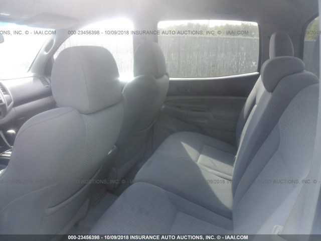 5TELU42N87Z457294 - 2007 TOYOTA TACOMA DOUBLE CAB Navy photo 8