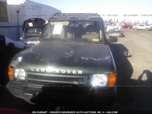 SALTY154X1A702256 - 2001 LAND ROVER DISCOVERY II SE GREEN photo 6