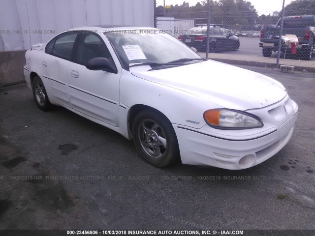 1G2NV52E22M681016 - 2002 PONTIAC GRAND AM GT1 WHITE photo 1