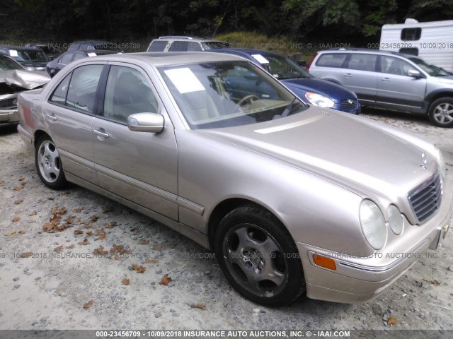 WDBJF70JX1X051565 - 2001 MERCEDES-BENZ E 430 TAN photo 1